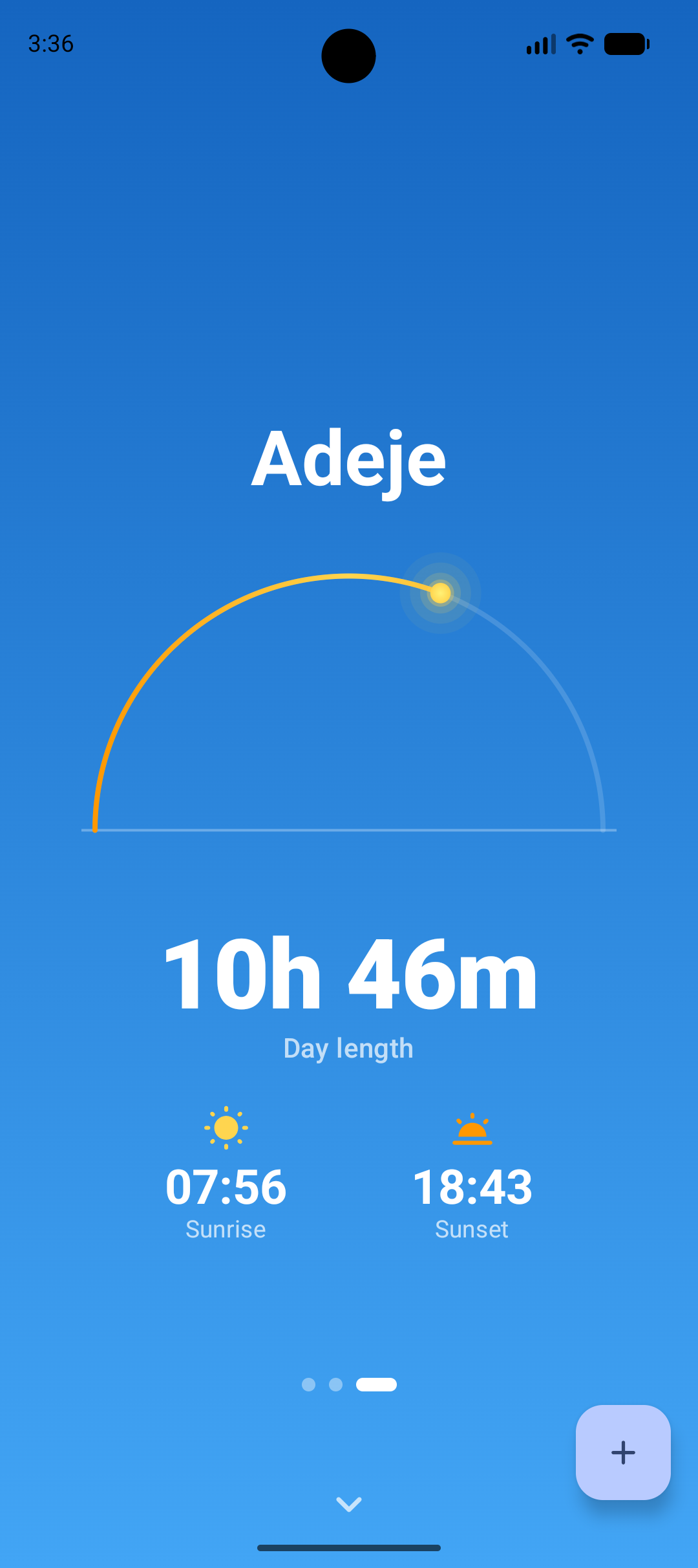 Adeje at midday